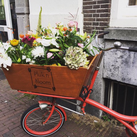 Foto : Het liefste cadeau: een bos bloemen