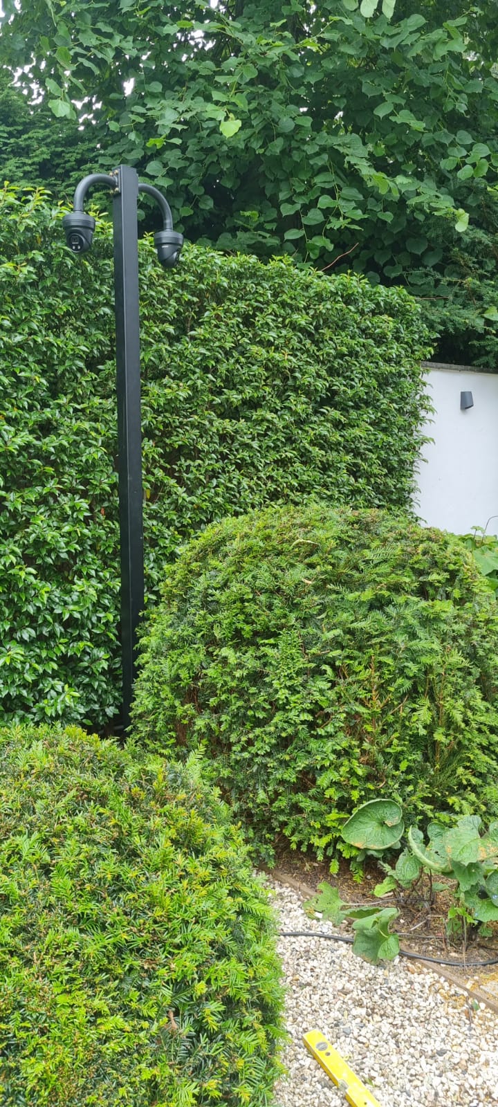 Foto: Paal voor beveiligingscamera