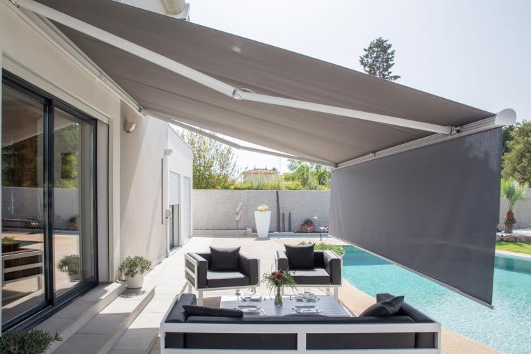 BRUSTOR B25 zonnetent met volant