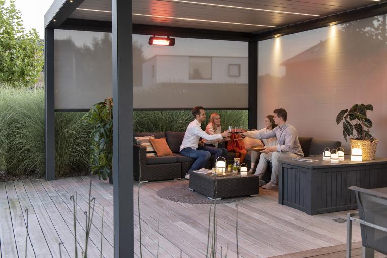 Brustor B200 XL terrasoverkapping