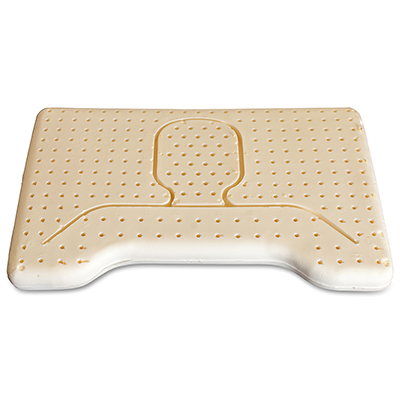 Foto: hoofdkussen doorsnede atlas discus