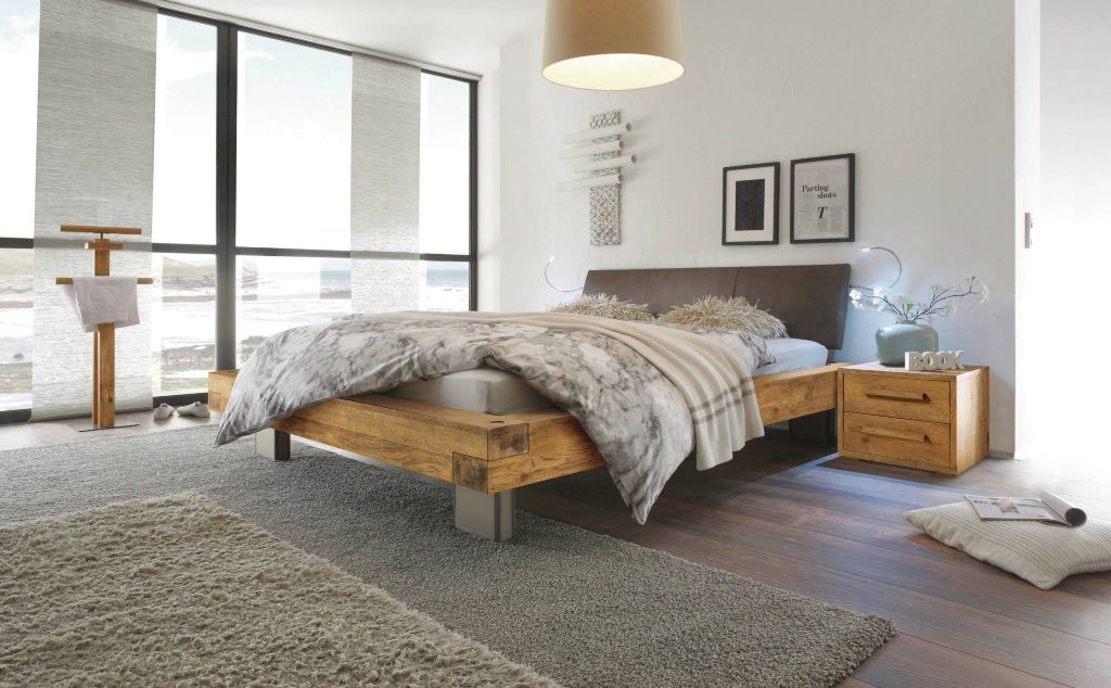 Foto: Wonennl Hasena bed Oak Line 01