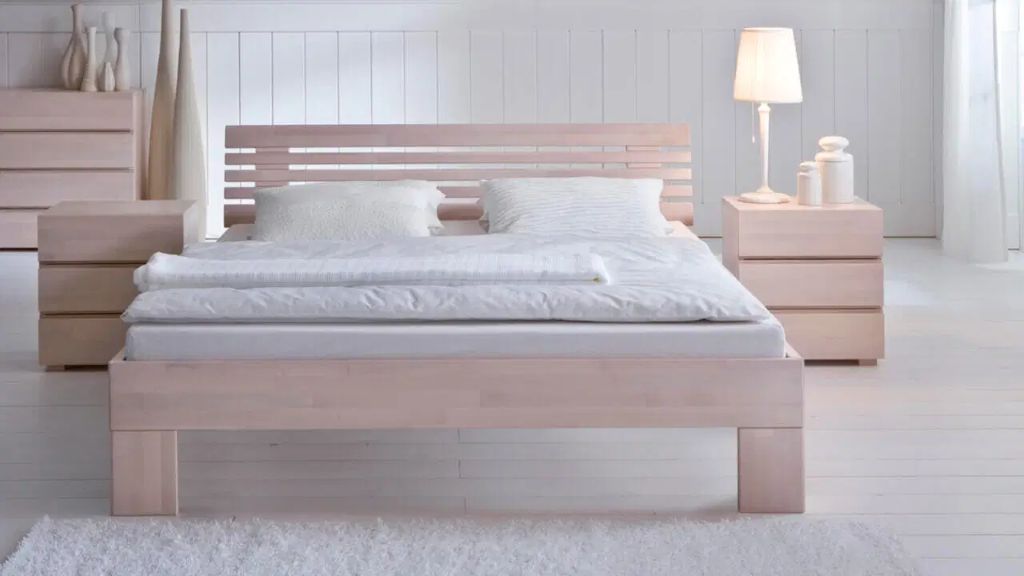 Foto: Wonennl Hasena bed wood line 01
