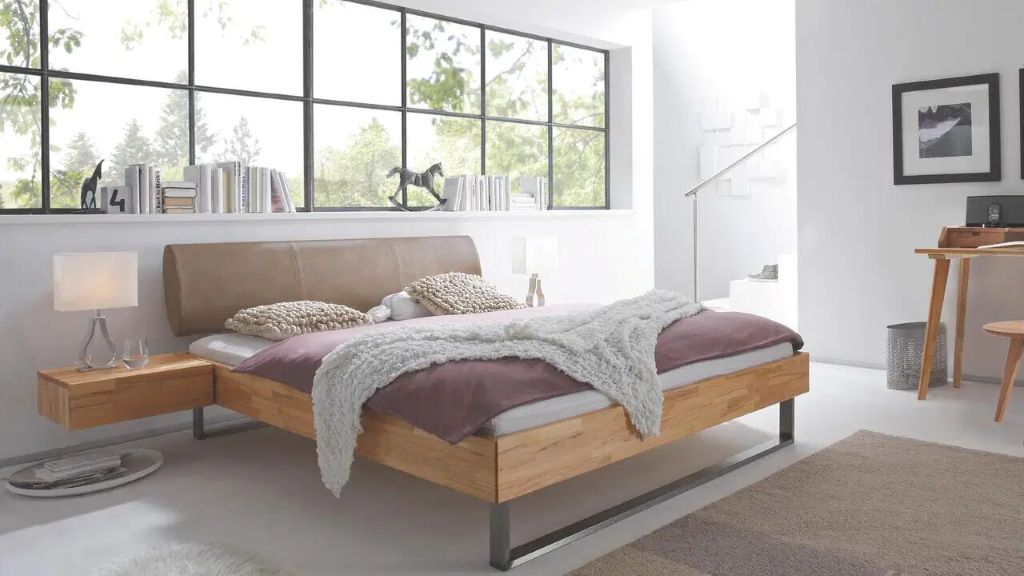 Foto: Wonennl Hasena bed wood line 03