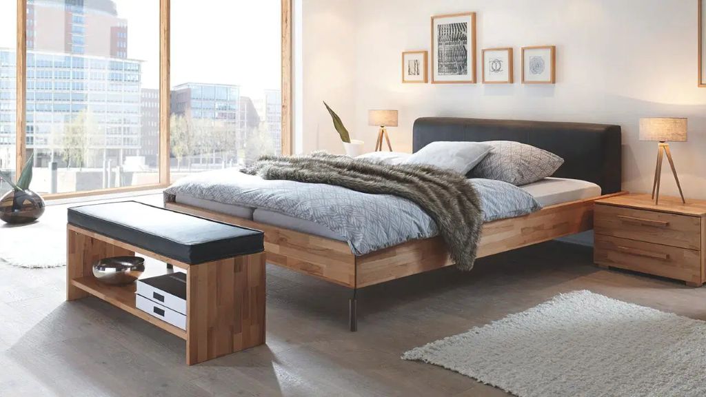 Foto: Wonennl Hasena bed wood line 06