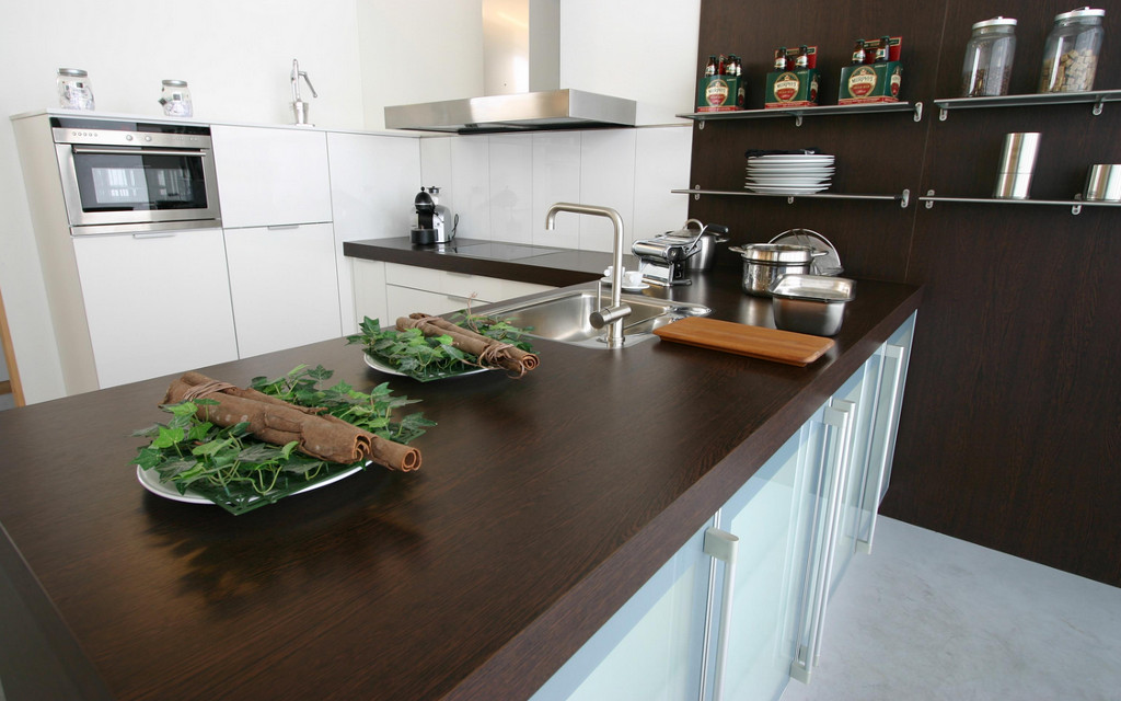 Foto: Keukenblad vervangen Intereno keukenrenovatie