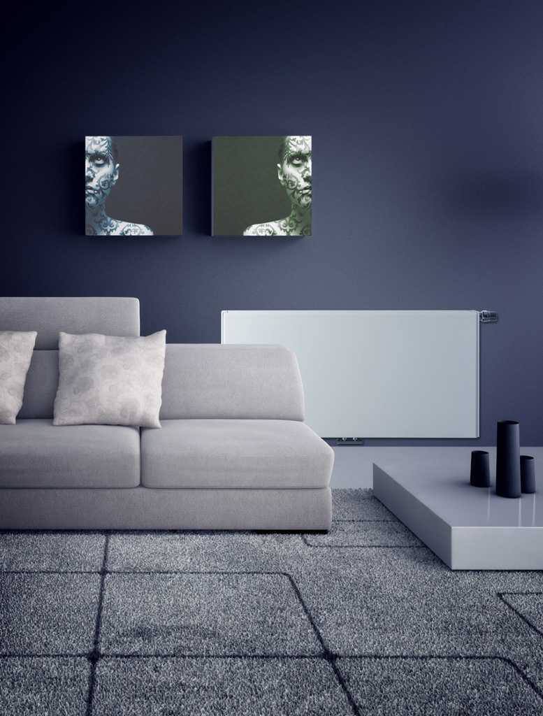 Foto: Brugman paneelradiator middenaansluiting 2