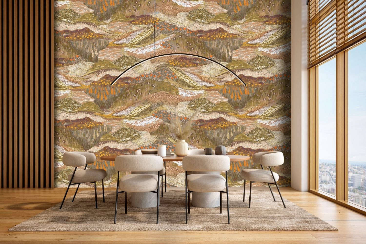 Foto : Behangtrends 2027 van TMC Wonen