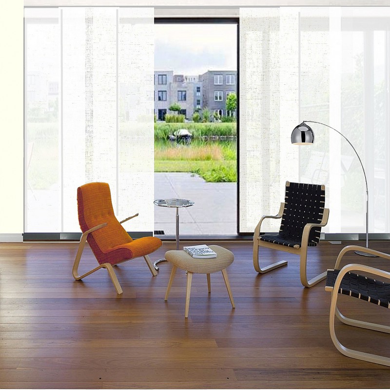 Foto: rg1130 30 semitransparant paneelgordijn glamorous wit 800x800