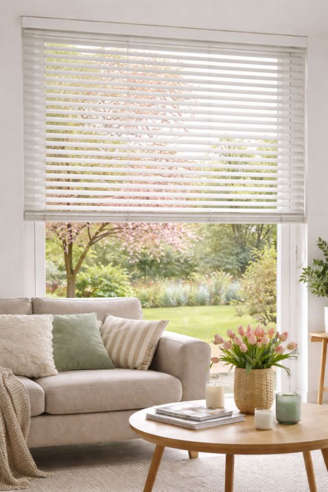 Foto : Raamdecoratie voor het voorjaar