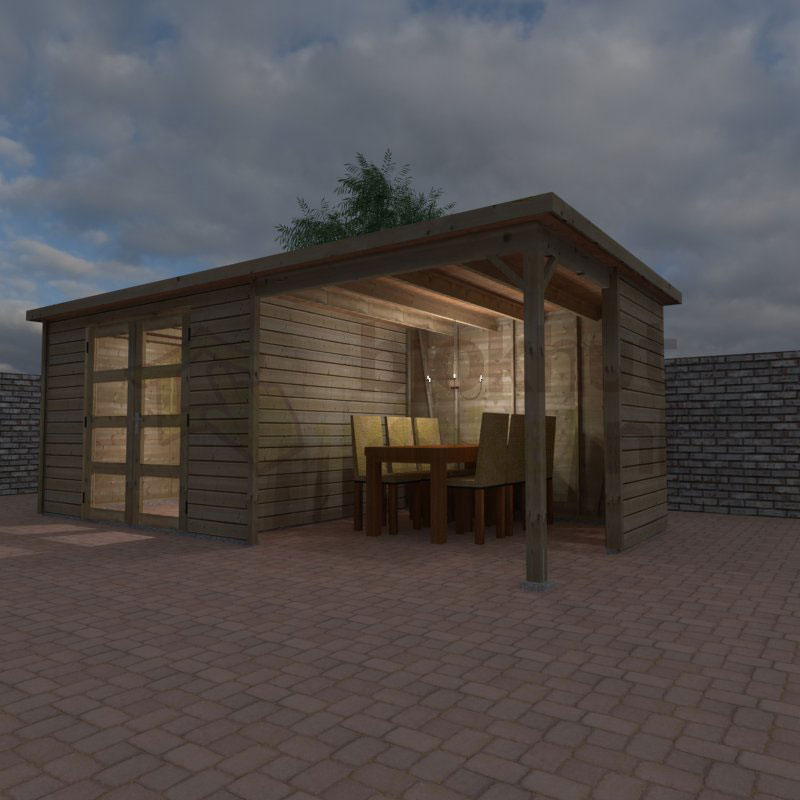 Foto: benningtoneconomyloungewanddoorloop2