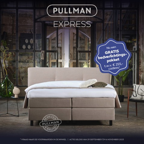 Foto : Pullman Expres met gratis bedverlichting