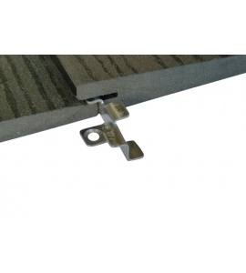 Foto: montageclip rabatdelen