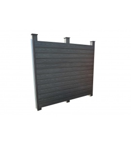 Foto: zweeds rabat composiet schutting