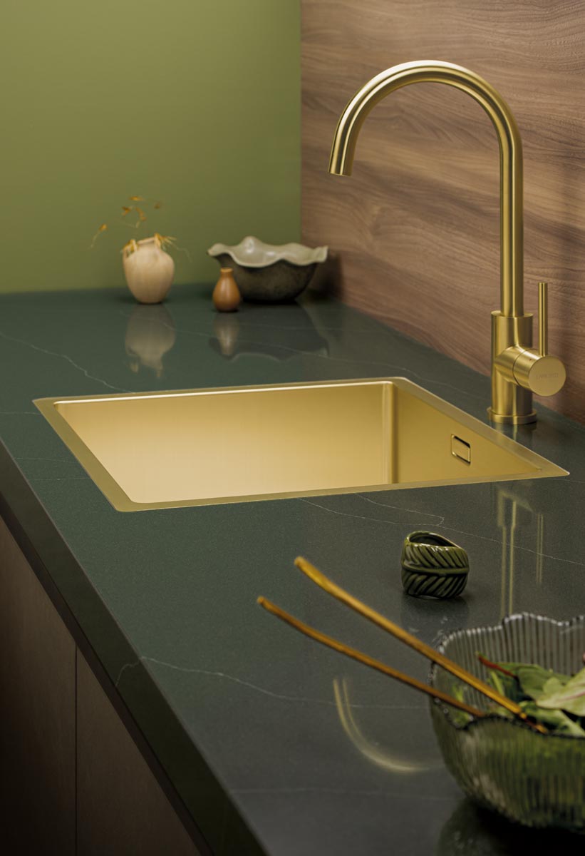 Foto : Green Artemis: Diep Donkergroen met Karakter voor de Keuken