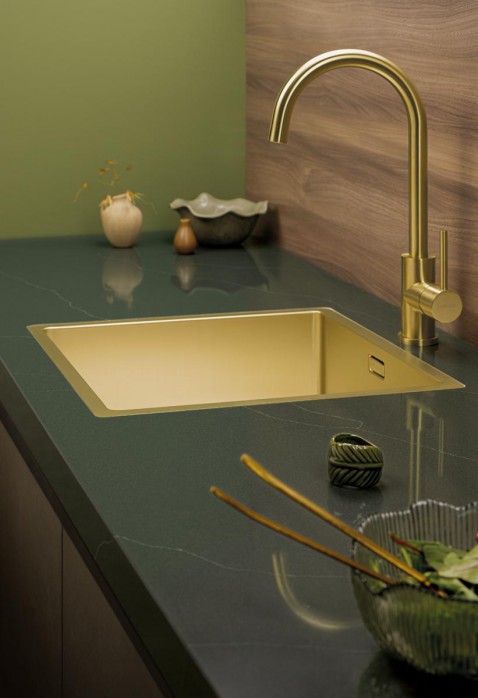 Foto : Green Artemis: Diep Donkergroen met Karakter voor de Keuken