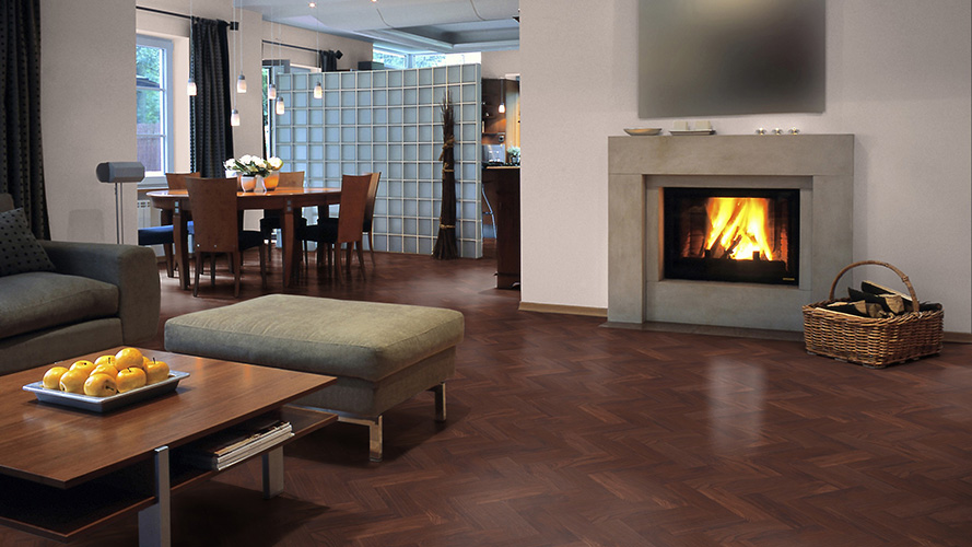 Foto: Parva Parquet Agder Oak mFLOR PVC vloer