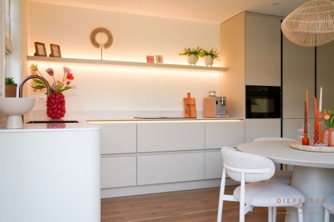 Foto : Licht en moderne keuken