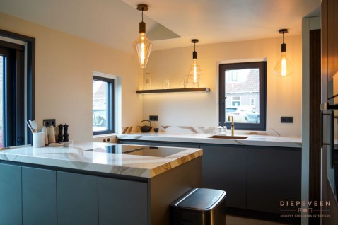 Foto : Praktisch en stijlvolle keuken