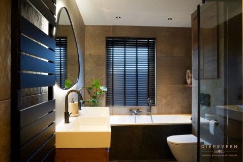 Foto : Sfeervolle badkamer