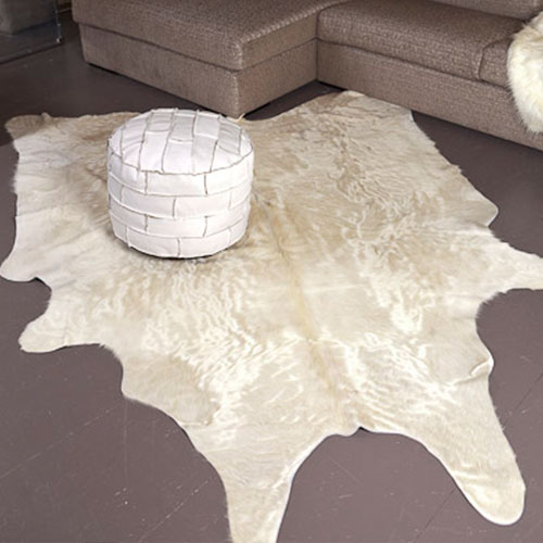 Foto: natuurlijk koeienhuid wit