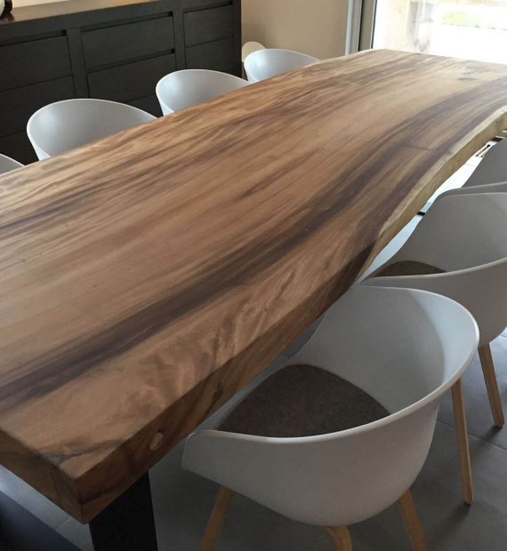 Foto: wonennl teak eettafel 570 x 01