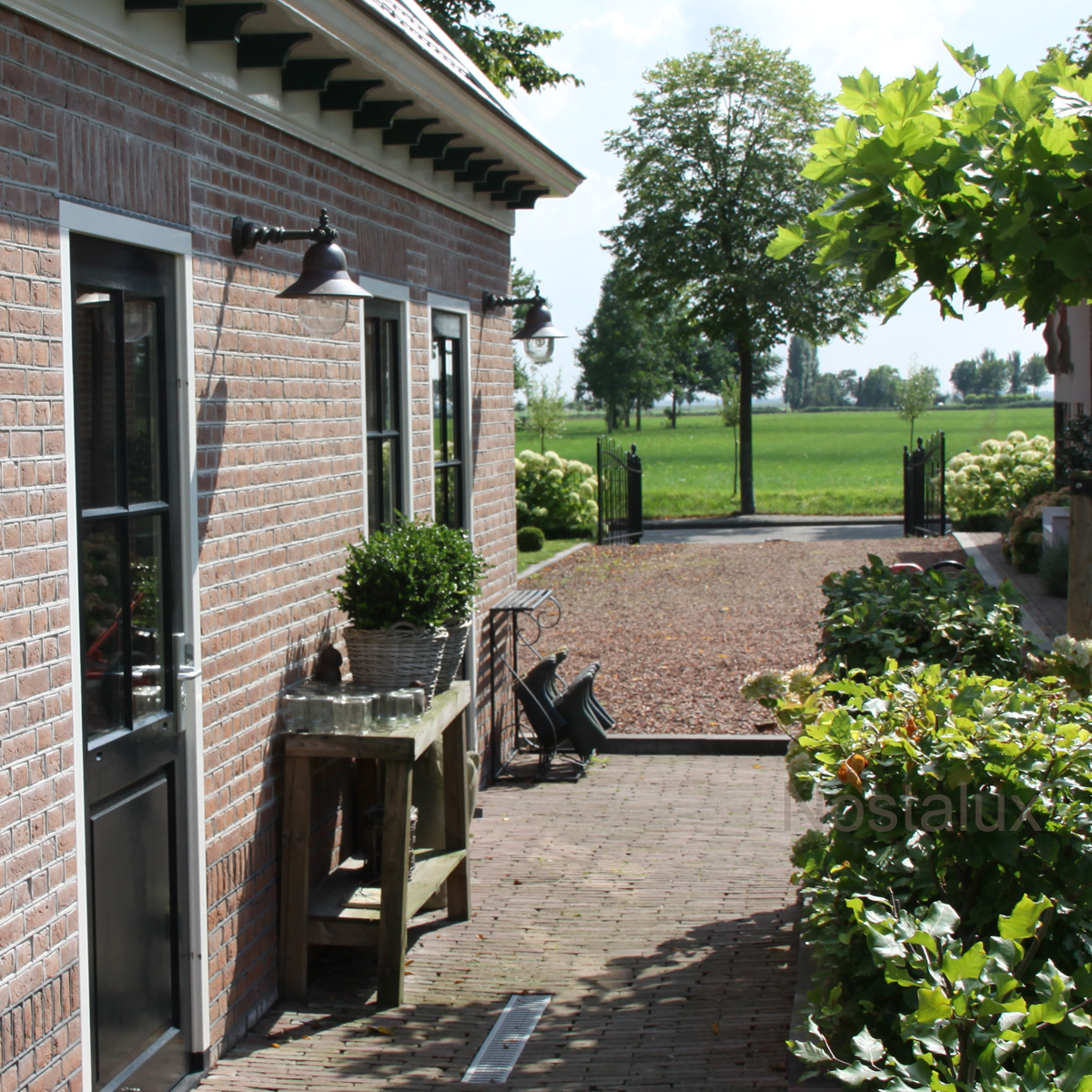 Foto: 7296 Bretagne Bronzen Buitenlamp