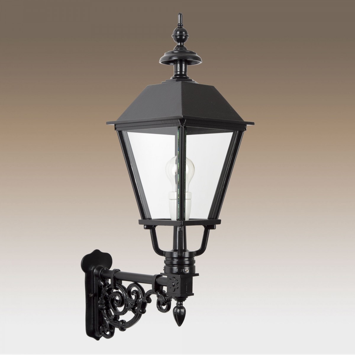 Foto: Zandvoort muurlamp zwart 1200x1200