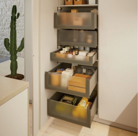 Foto : Binnenladen met glazen fronten: stijlvol en functioneel