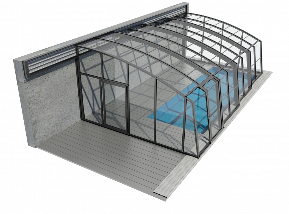 Foto: Zonneserre zwembad 