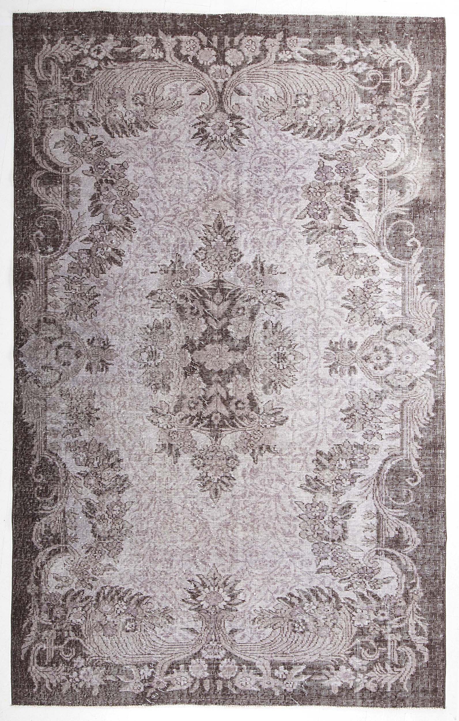 Foto: vintage recoloured rug kleur beige white natural teinths 180x292cm