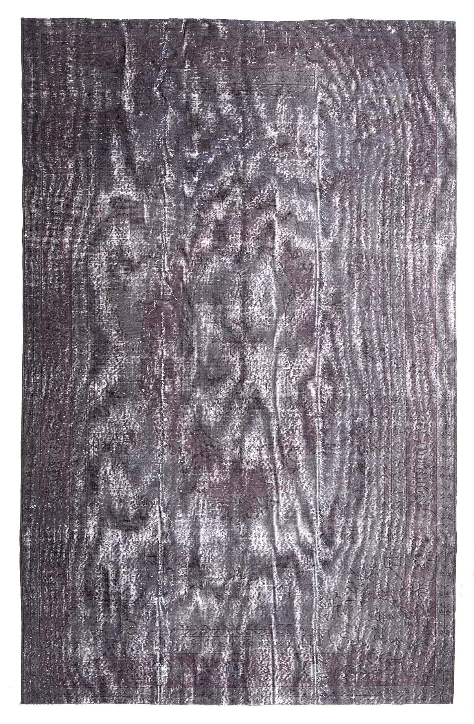 Foto: vintage recoloured rug kleur grijs 200x310cm