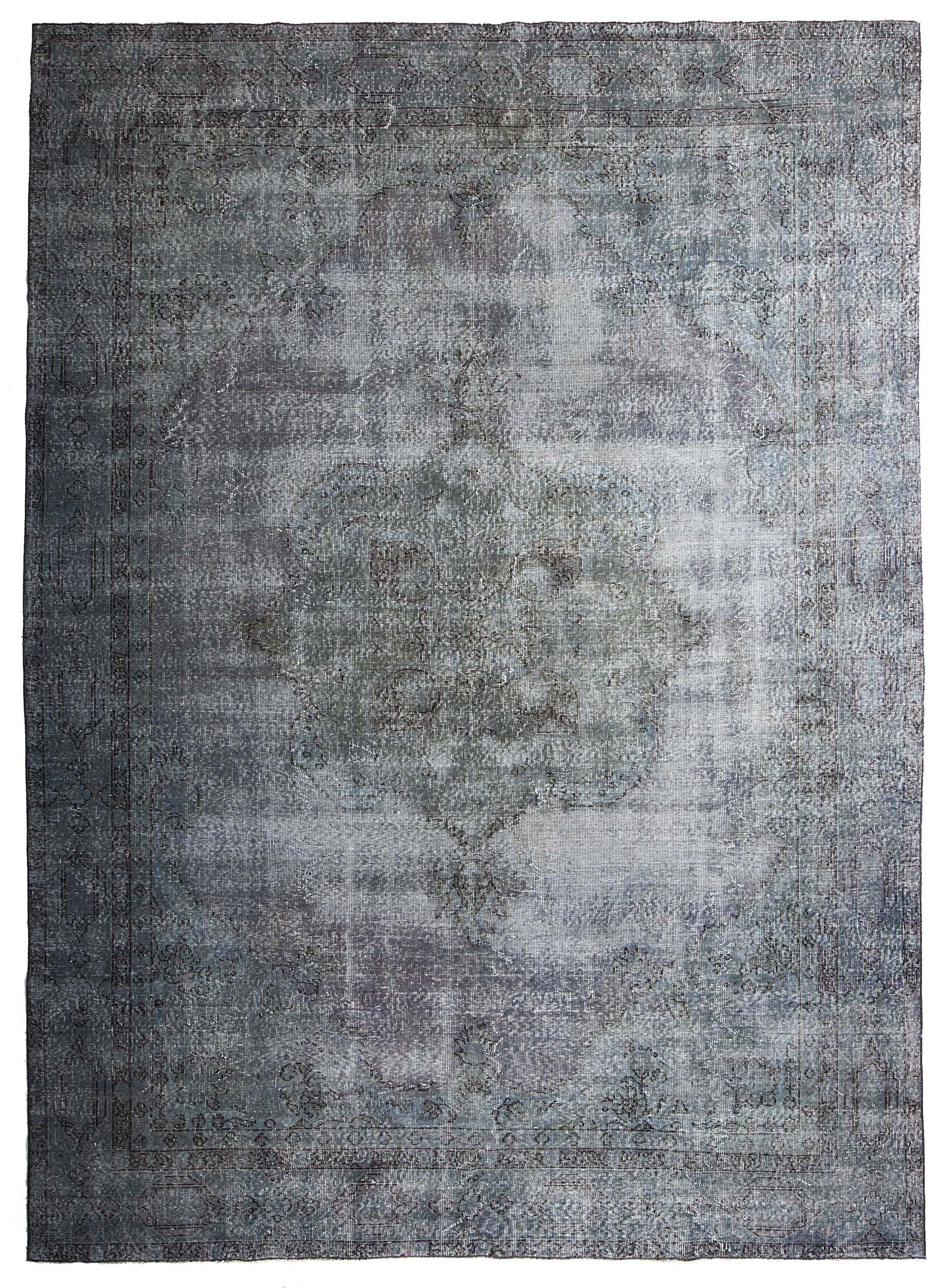 Foto: vintage recoloured rug kleur grijs 230x234cm