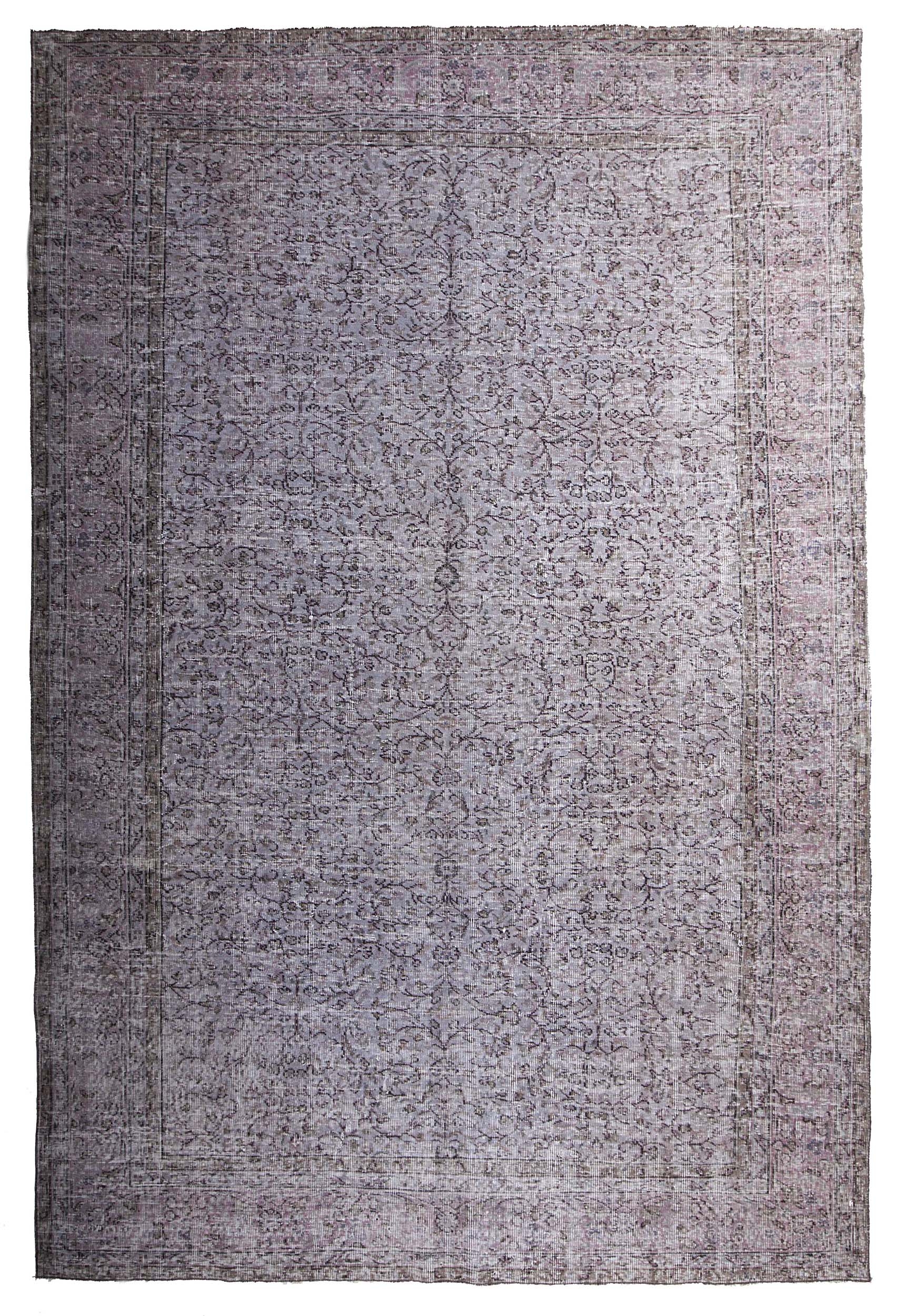 Foto: vintage recoloured rug kleur grijs 217x330cm