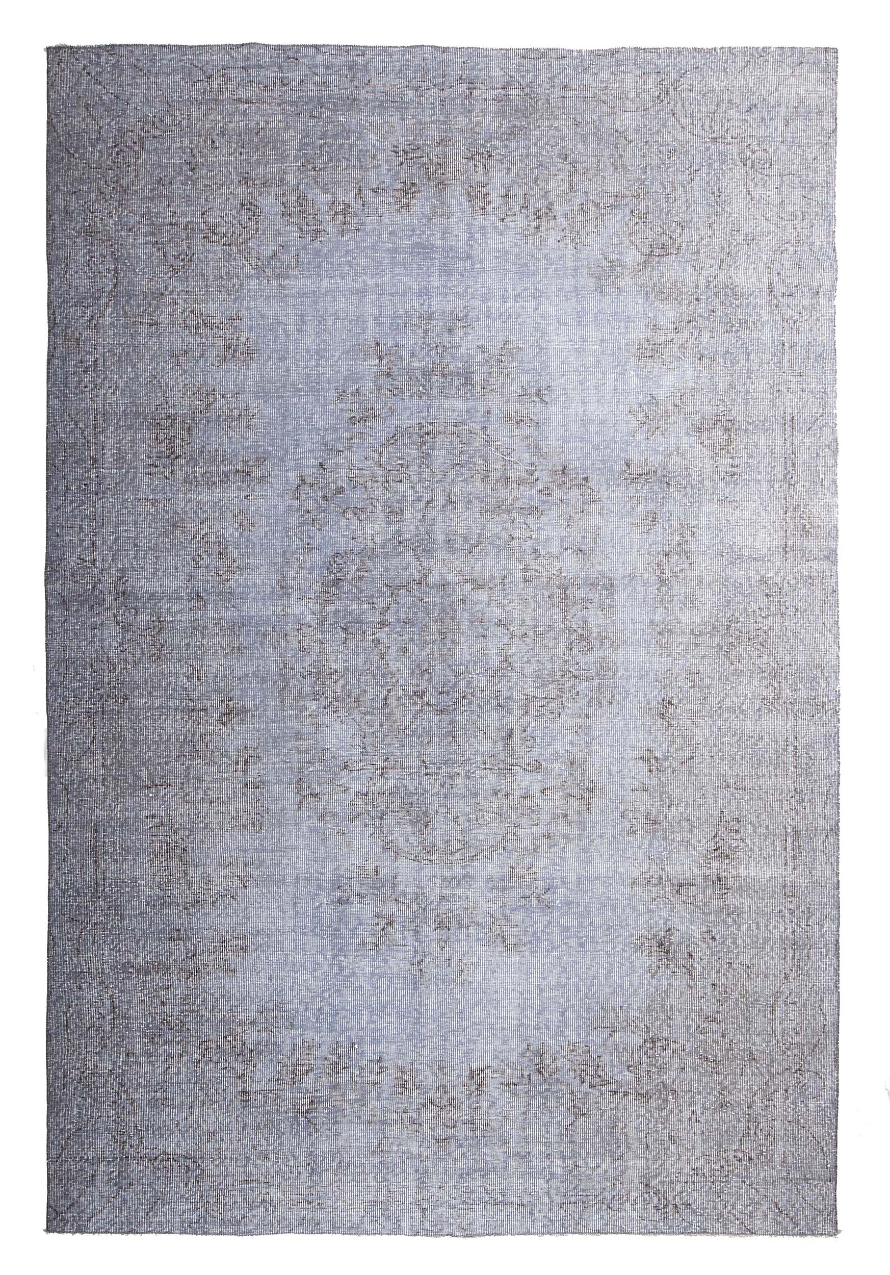 Foto: vintage recoloured rug kleur grijs 197x297cm