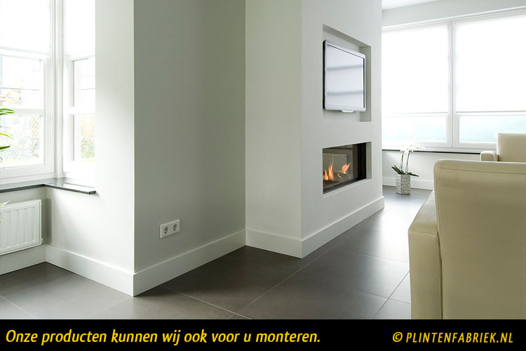 Foto : Duurzaam en stijlvol: Ecologische MDF-plinten van Plintenfabriek