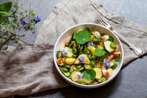 Foto : EETBARE BLOEMEN KWEKEN ÉN VERWERKEN (+ RECEPT)