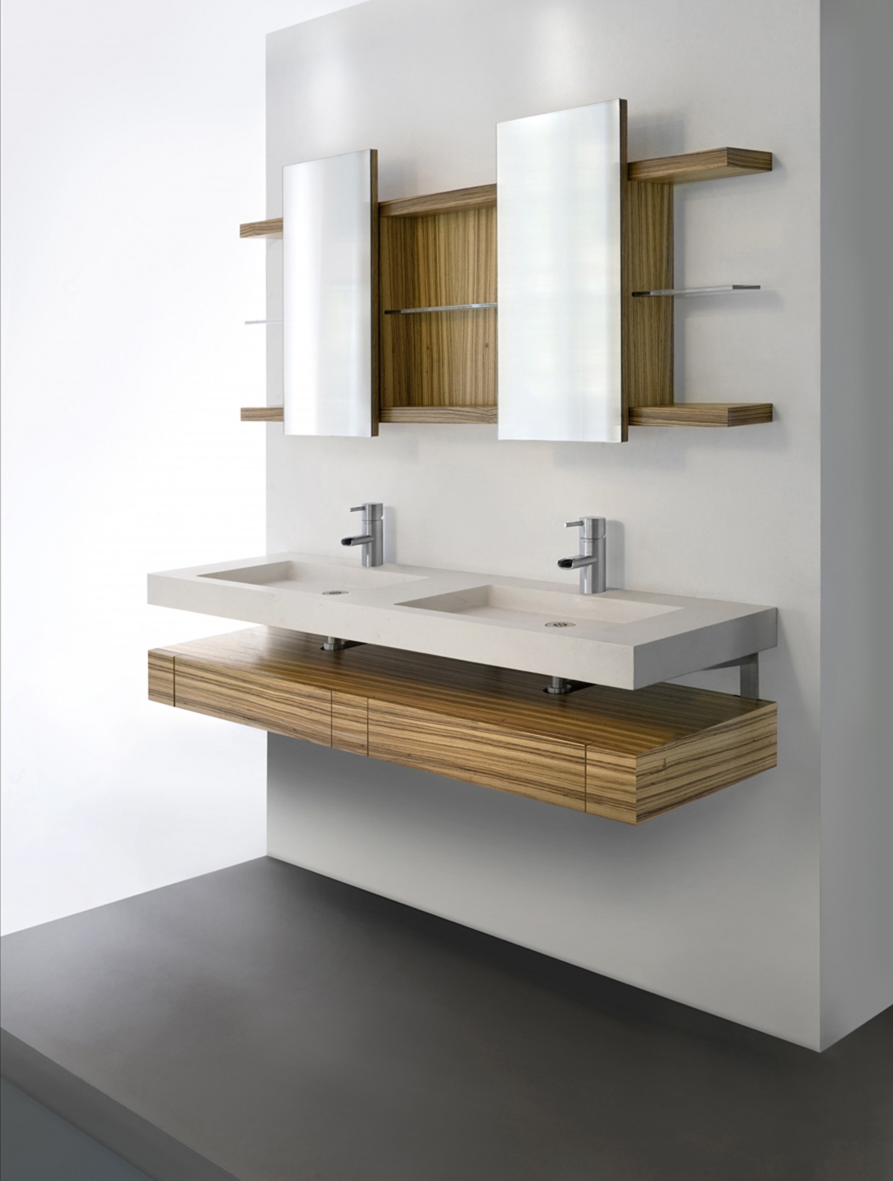 Foto: w3 Block combination Sand line Zebrano