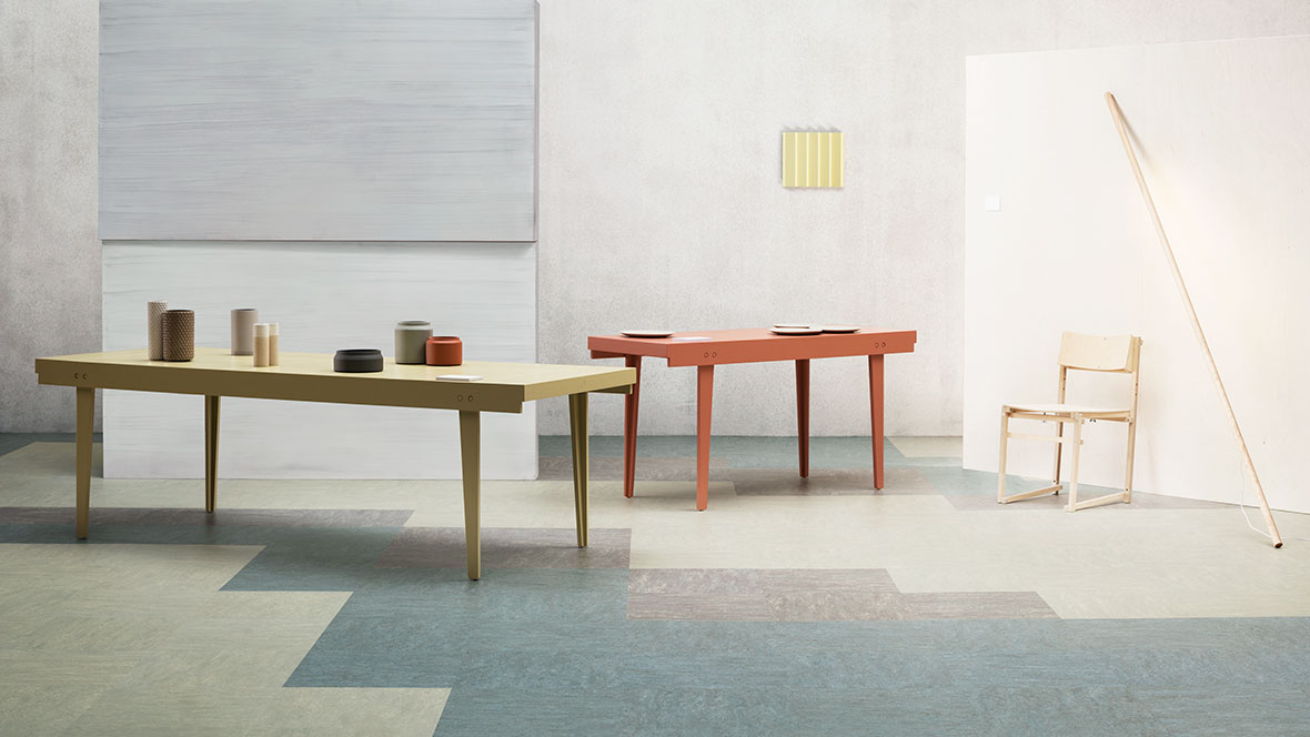 Foto: 1180x664 Marmoleum Modular t3216 t3136 t3053 Marble C