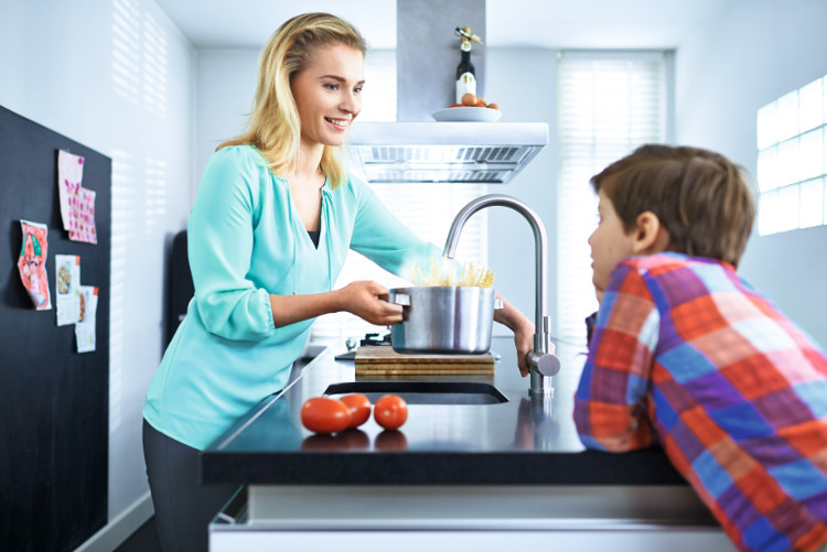 Foto: Franke Helix kokend water kraan 2