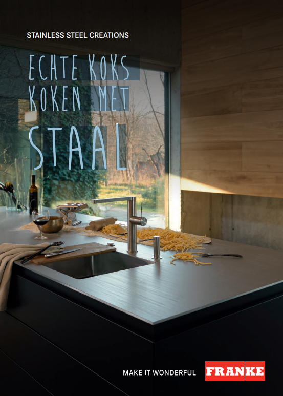 Foto: Wonennl Franke werkblad rvs 2