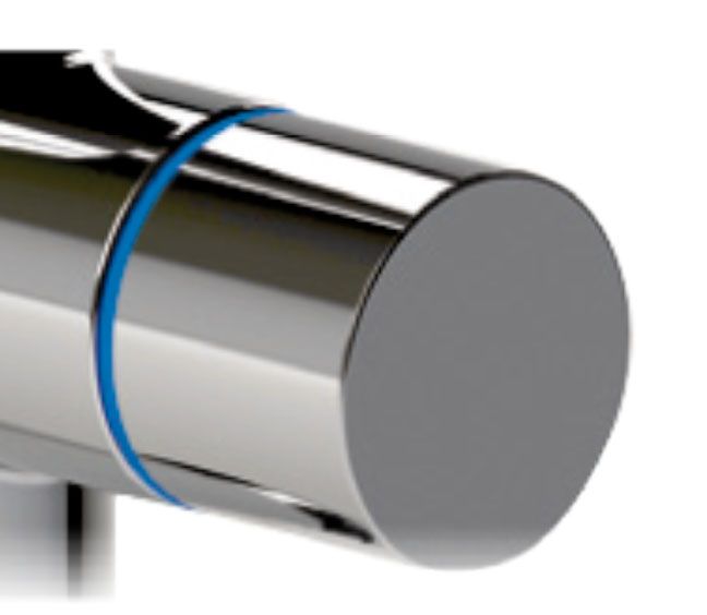 Foto: knop chroom filter stand