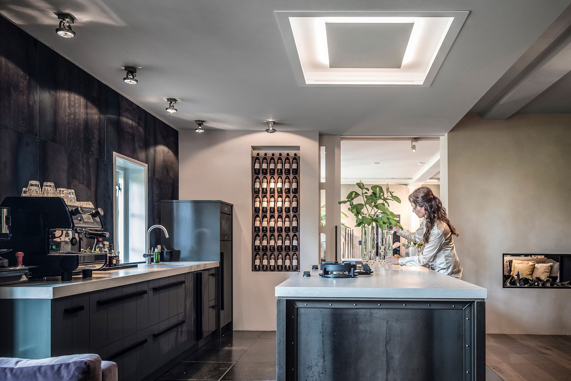 Foto : Strakke afzuiging, onzichtbare kracht