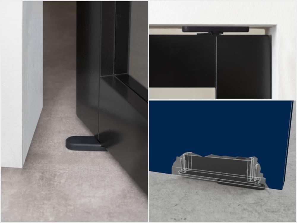 Foto: Wonennl weekamp deuren taatssyteem onzichtbaar scharnier