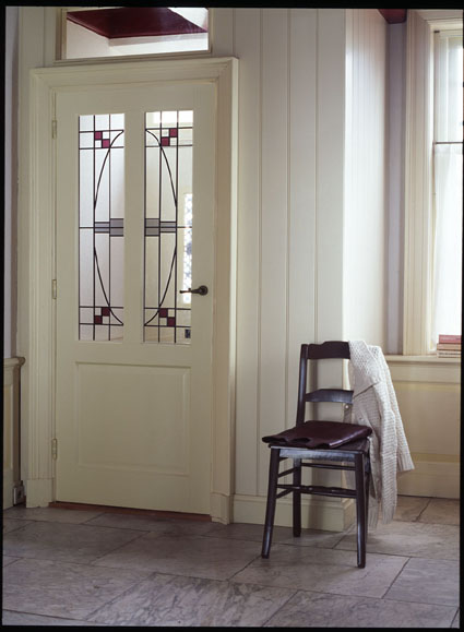 Foto: glas in lood rond