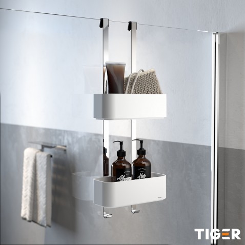 Foto : Slimme Doucheopbergers voor een Frisse Start van je Dag