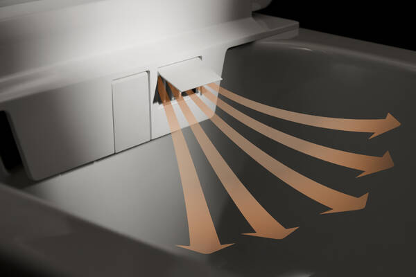 Foto: 153  har11491 tif hans LavaPura Element S Douche WC hans grohe