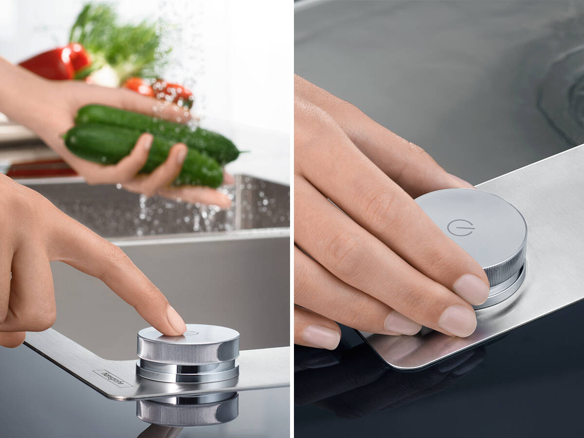 Foto: select button sink combinations closeup 4x3