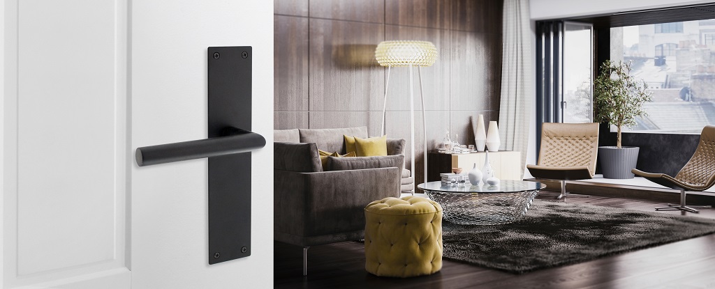 Foto: Intersteel Living Black   Deurkruk Jura