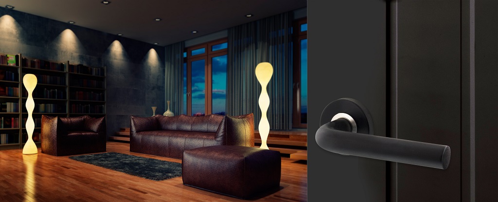 Foto: Intersteel Living Black   Deurkruk Luzern